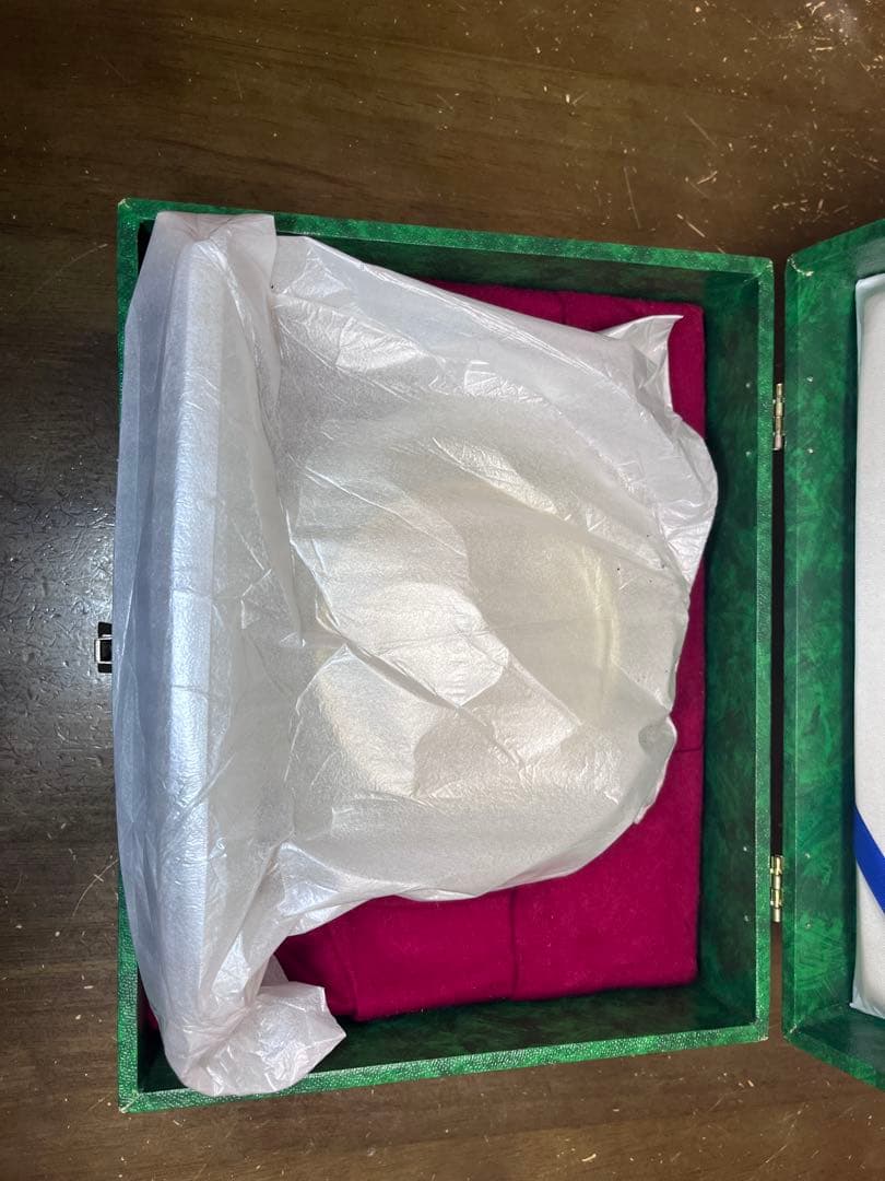 JICO 大理石 置時計 専用ケース付き