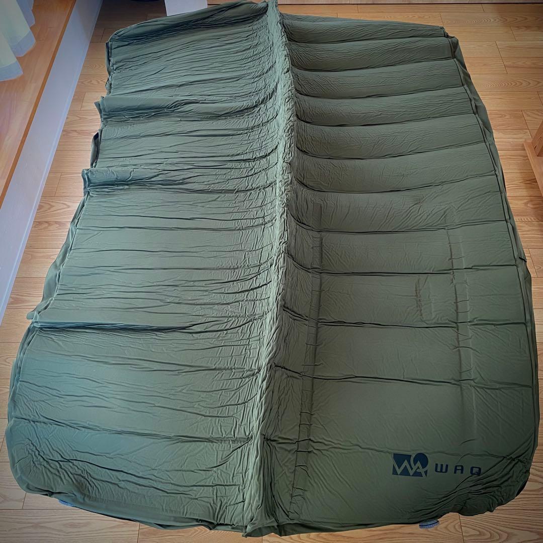キャンプマット10cm ダブルサイズ WAQ RELAXING CAMP MAT