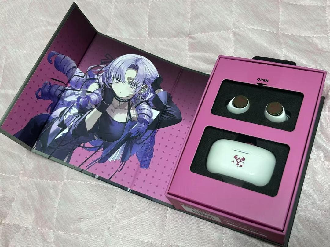 AVIOT ワイヤレスイヤホン TE-V1R-SLM にじさんじ壱百満天原サロメ