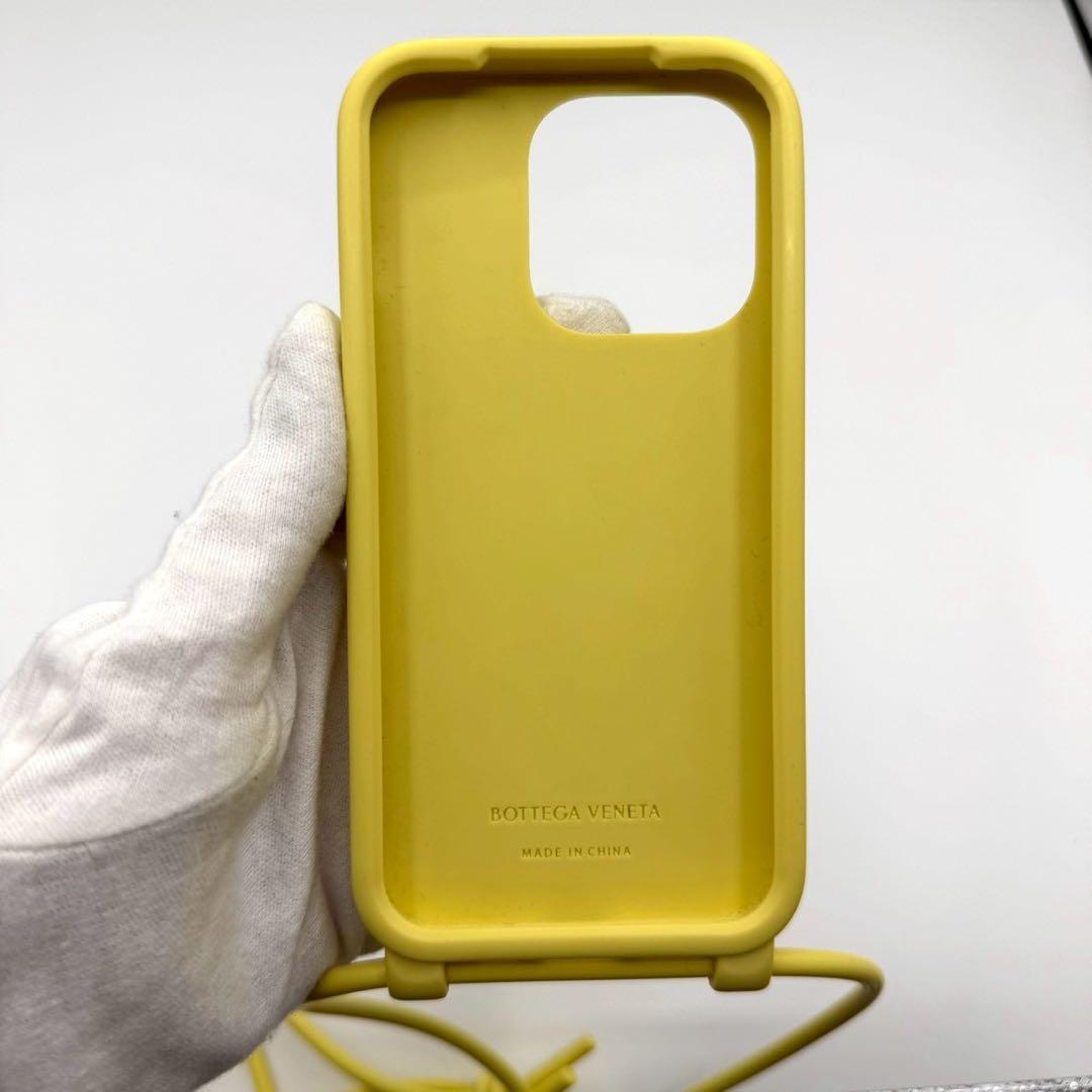 ボッテガ iPhone14Pro ケース イントレチャート ショルダーストラップ