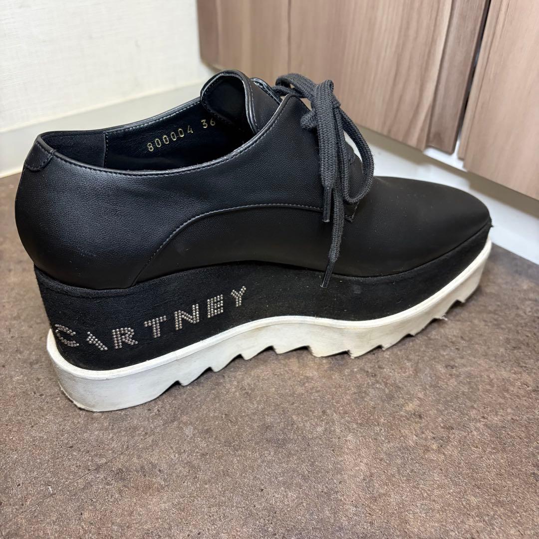 STELLA McCARTNEY エリス　プラットフォーム　36 ブラック