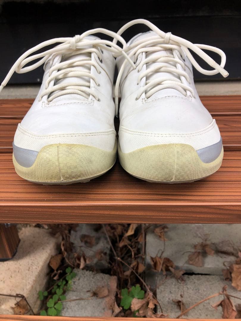 378番美品ECCO ゴルフシューズ 37 23.5cmスパイクレス