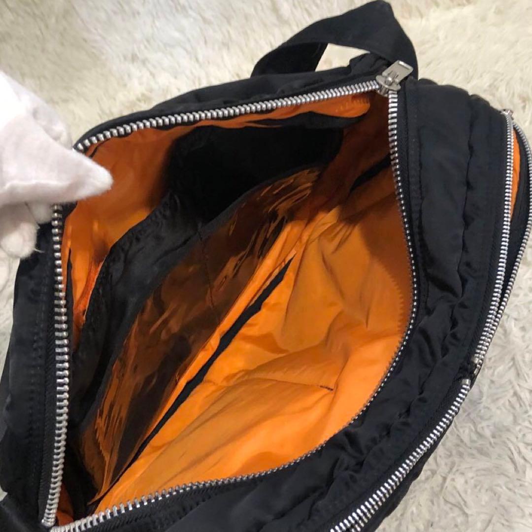 未使用級✨ポーター 吉田カバン タンカー ショルダーバッグ メンズ　ブラック