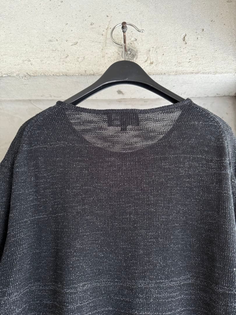 トップス EMPORIO ARMANI Black Glitter Knit