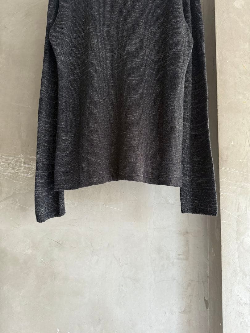 トップス EMPORIO ARMANI Black Glitter Knit