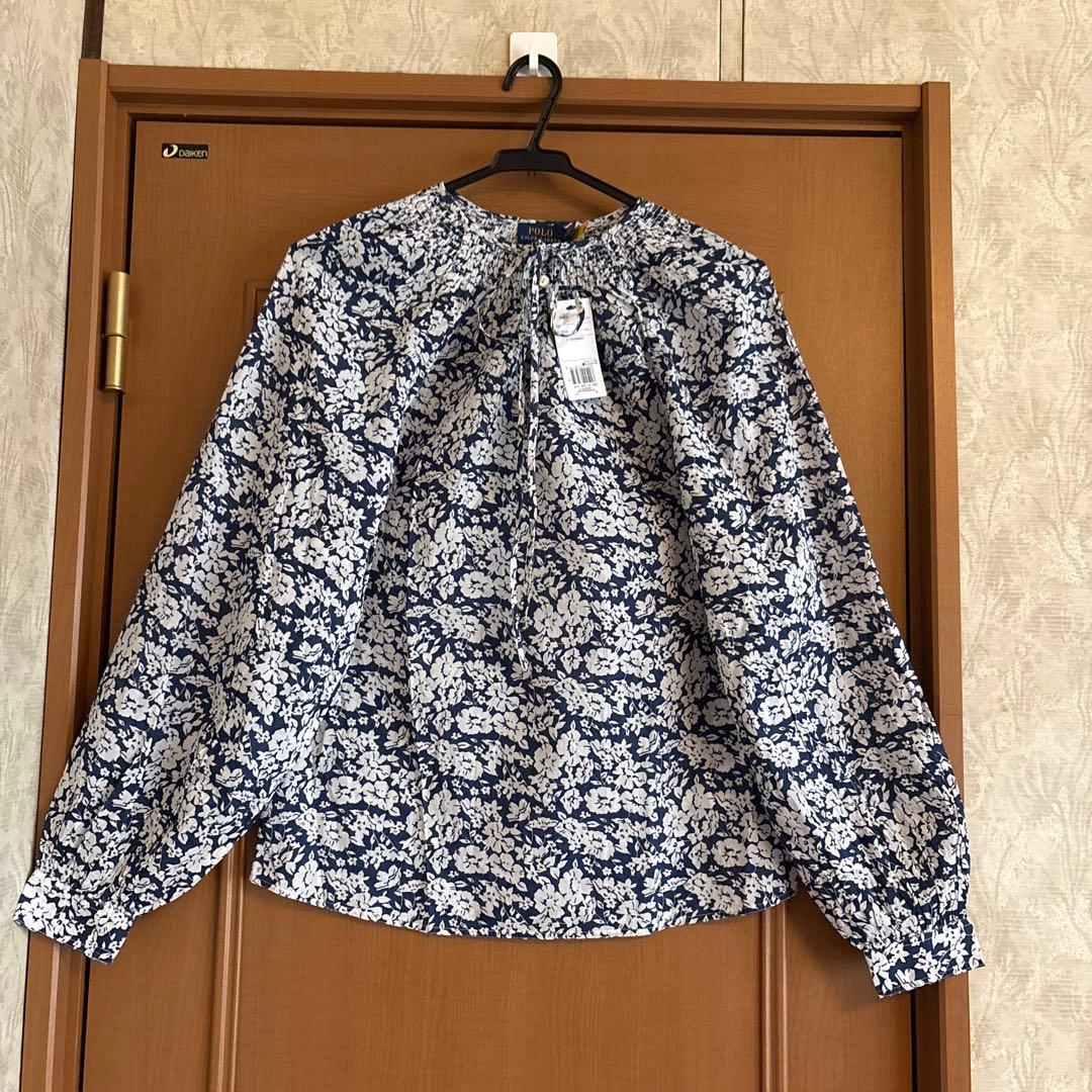 ポロラルフローレン　ボタニカルブラウス　チュニック　新品未使用タグ付き