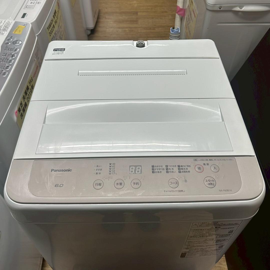 iΦ Panasonic 全自動洗濯機 NA-F60B14 6kg 洗濯機