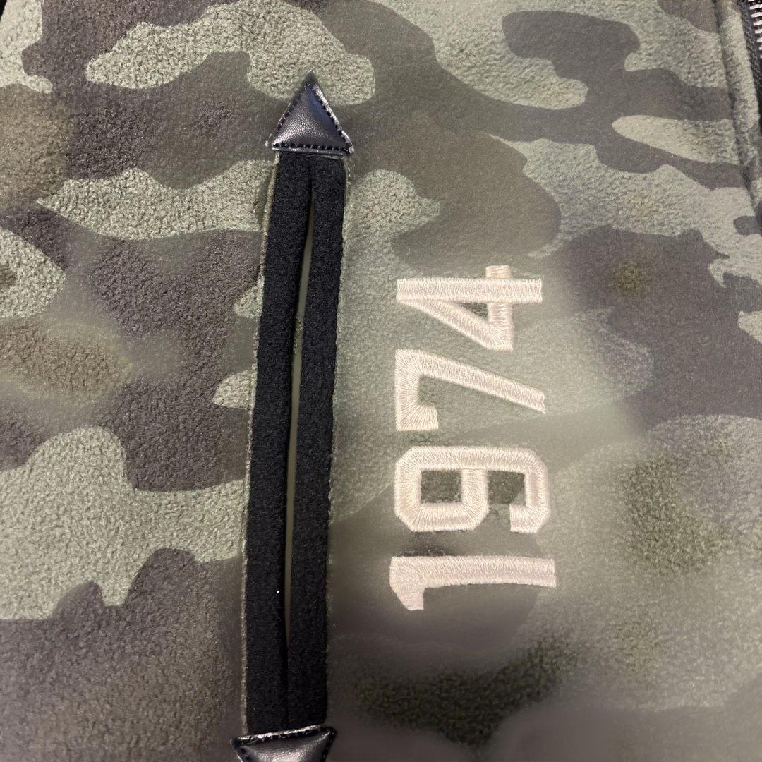 Vanson 迷彩 フリースジャケット カモフラ　バンソン　スタジャン