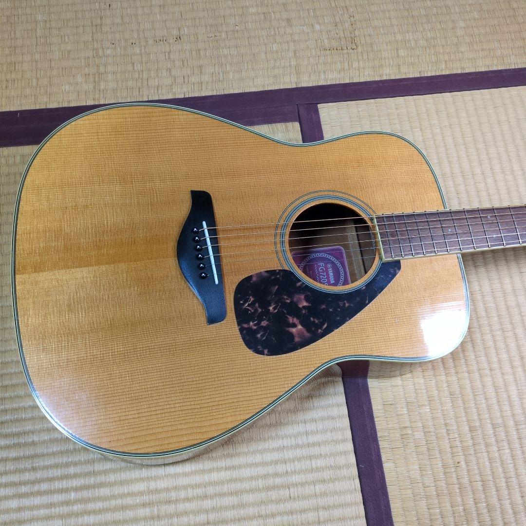 YAMAHA FG720S トップ単板 純正ケース+おまけ付