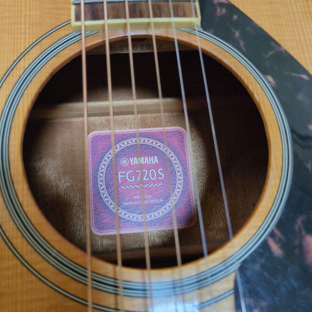 YAMAHA FG720S トップ単板 純正ケース+おまけ付