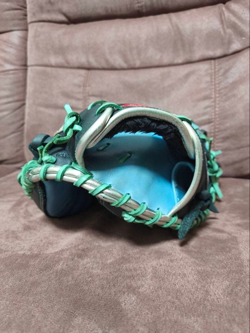 Rawlings 軟式グローブ 青/黒/緑