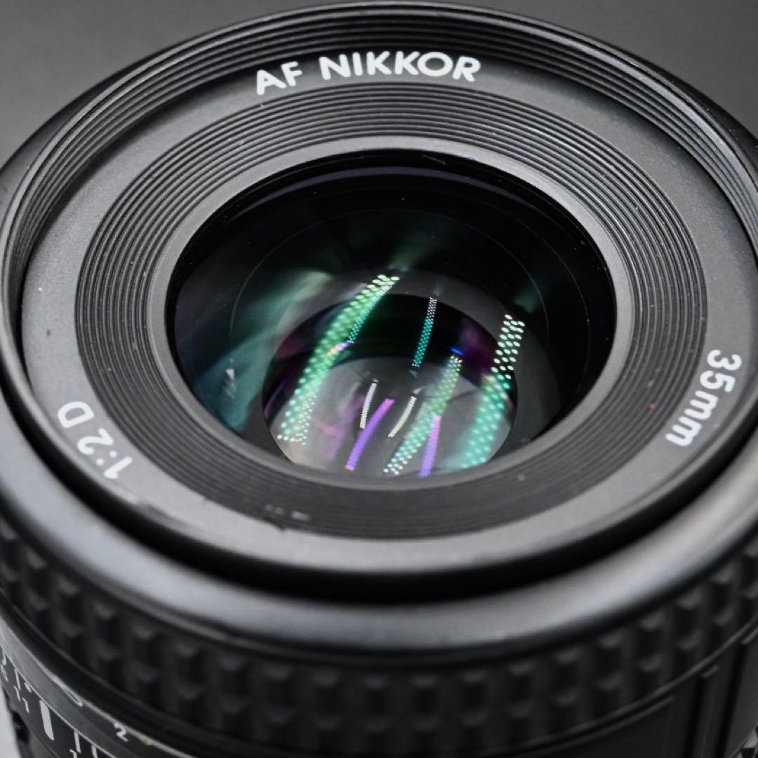 【良品】Nikon Ai AF Nikkor 35mm F2D 純正フード付き