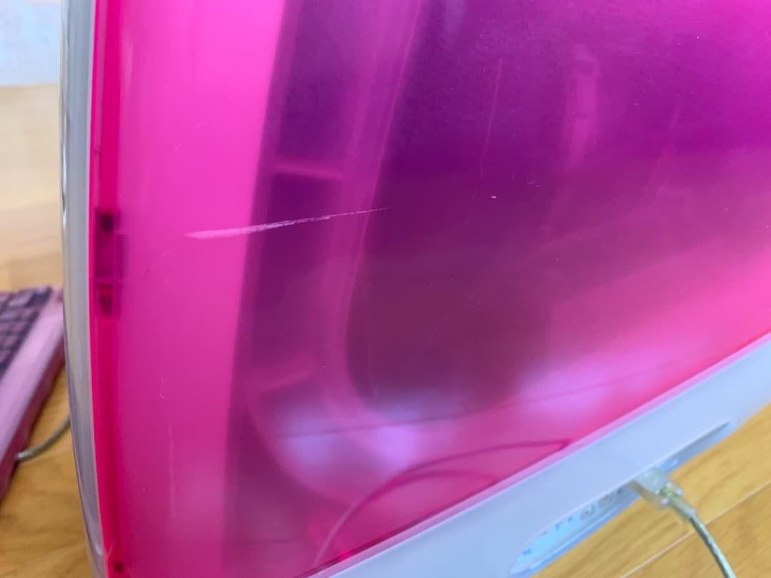 Apple　iMac DV strawberry　ストロベリー　インテリア　希少