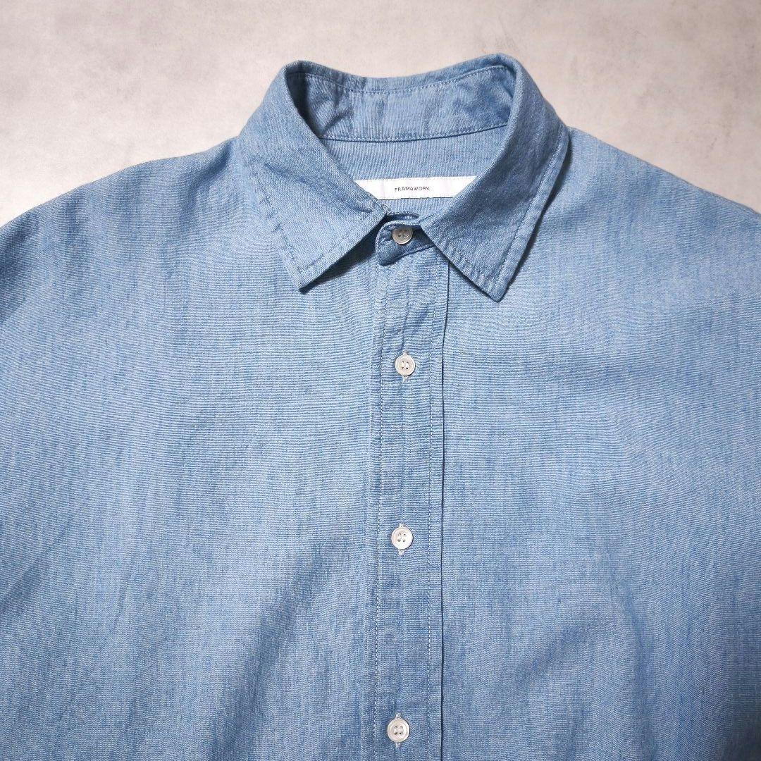 FRAMeWORK ダンガリーシャツ