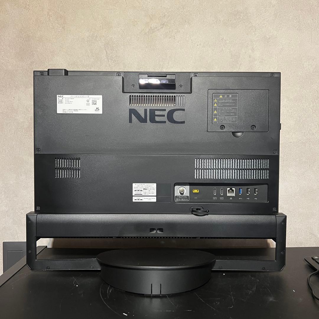 NEC 液晶一体型デスクトップPC Windows11 i7 大容量3TB