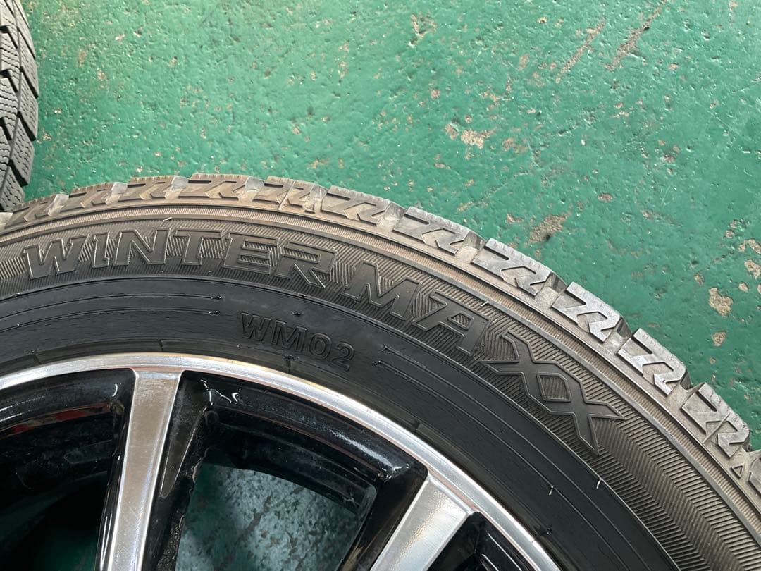 【送料込み】DL WM02 155/65R14 中古スタッドレス4本セット
