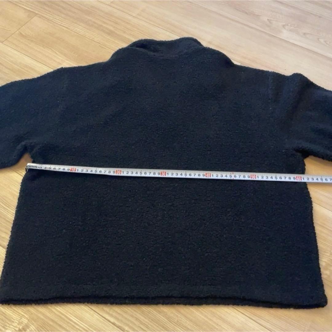 Stussy ブラック ボア　プルオーバー ニット