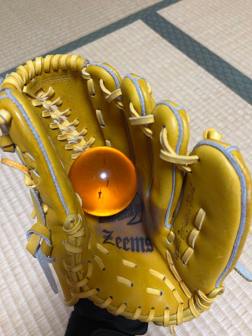 き*う様 美品 Zeems 軟式グローブ ピッチャー用 一般 大人