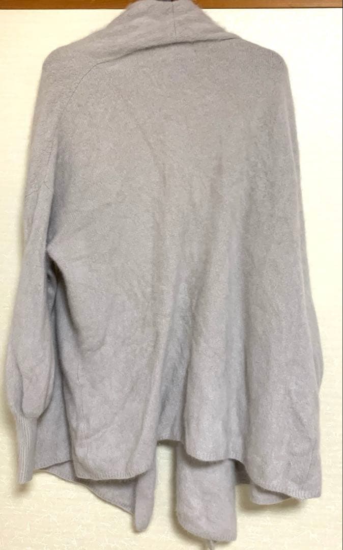 ラクーンファーニットパフカーディガン