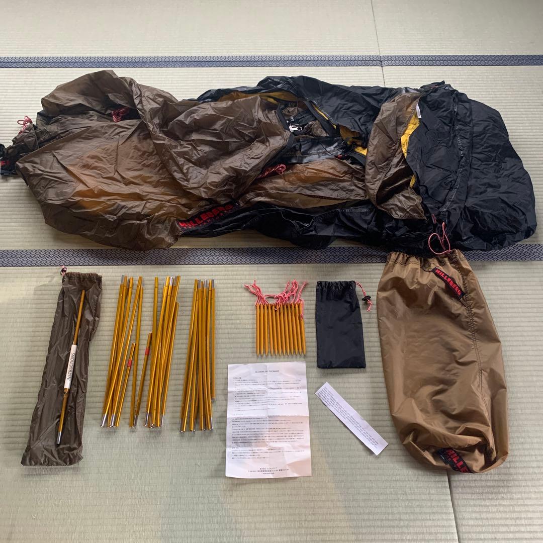 エ*ス様 HILLEBERG ソウロ レッドレーベル 純正フットプリント付