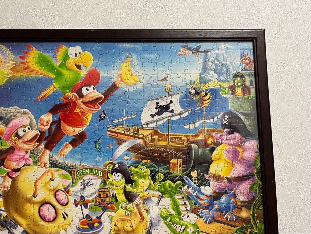 スーパードンキーコング2 クレムランド ジグソーパズル 完成品