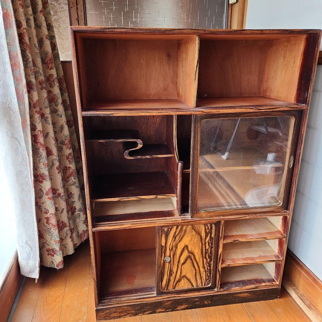 茶箪笥　棚　引出し　昭和レトロ　レトロ　古民具　ヴィンテージ