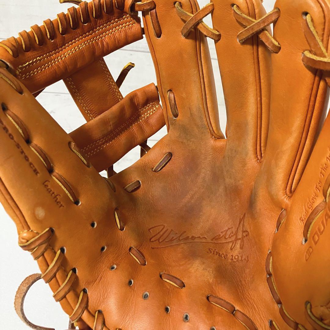 【極美品】Wilson staff DUAL硬式グローブ 日本製