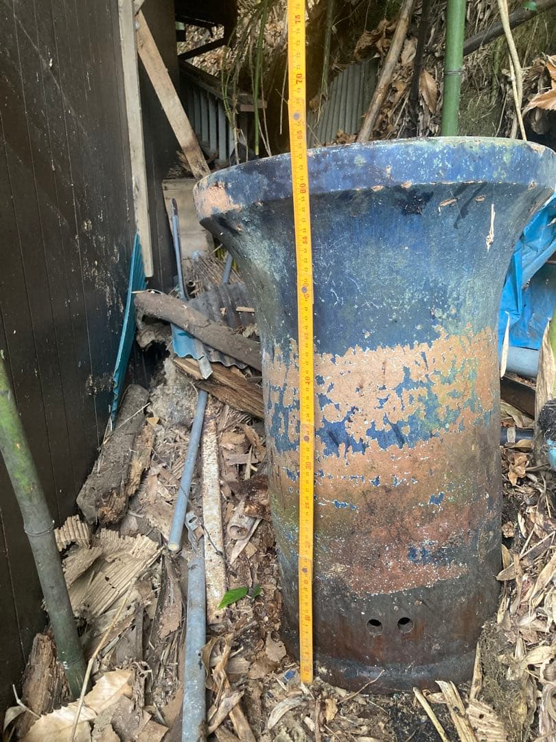 レトロ　焼き芋壺