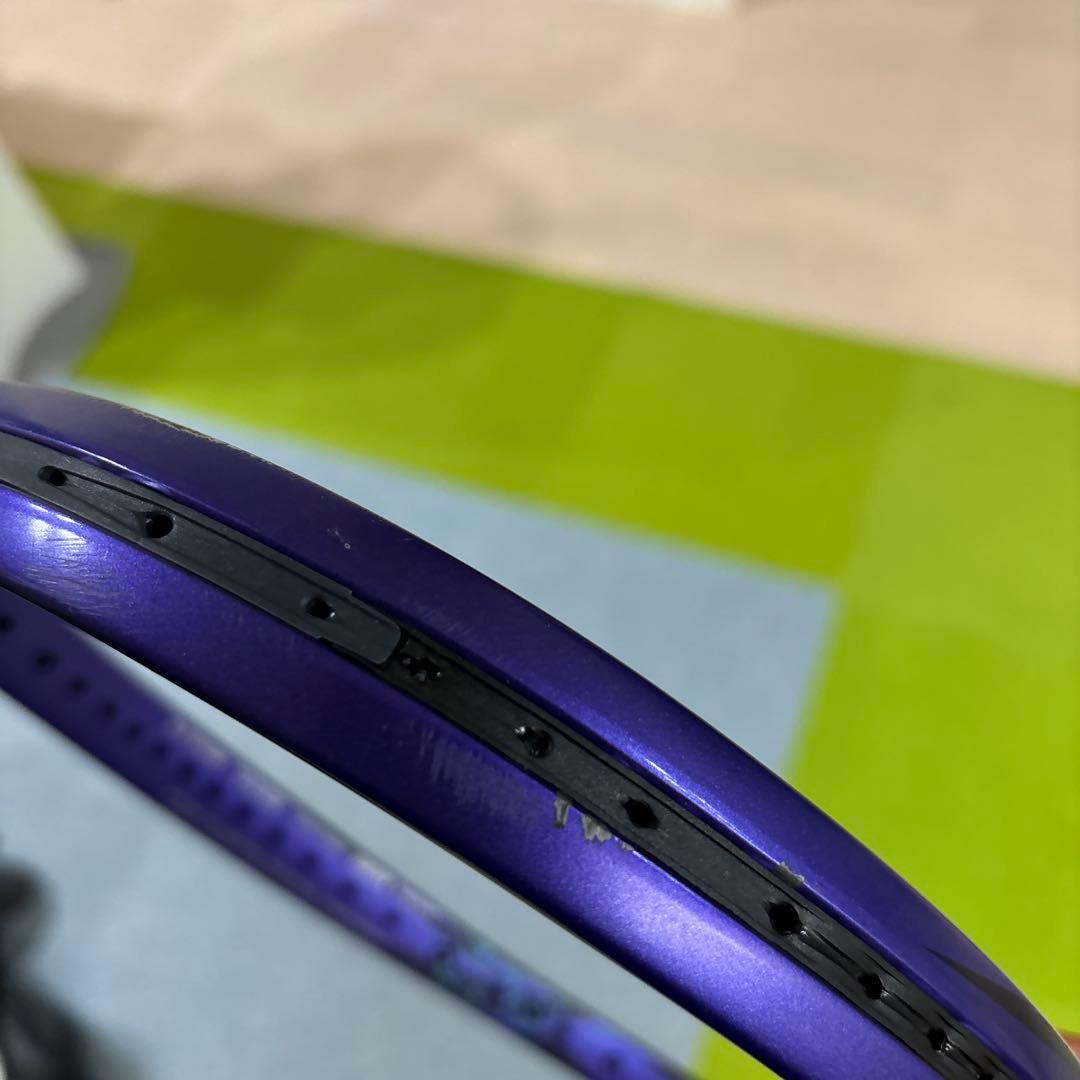 YONEX 紫色オーバーサイズラケット