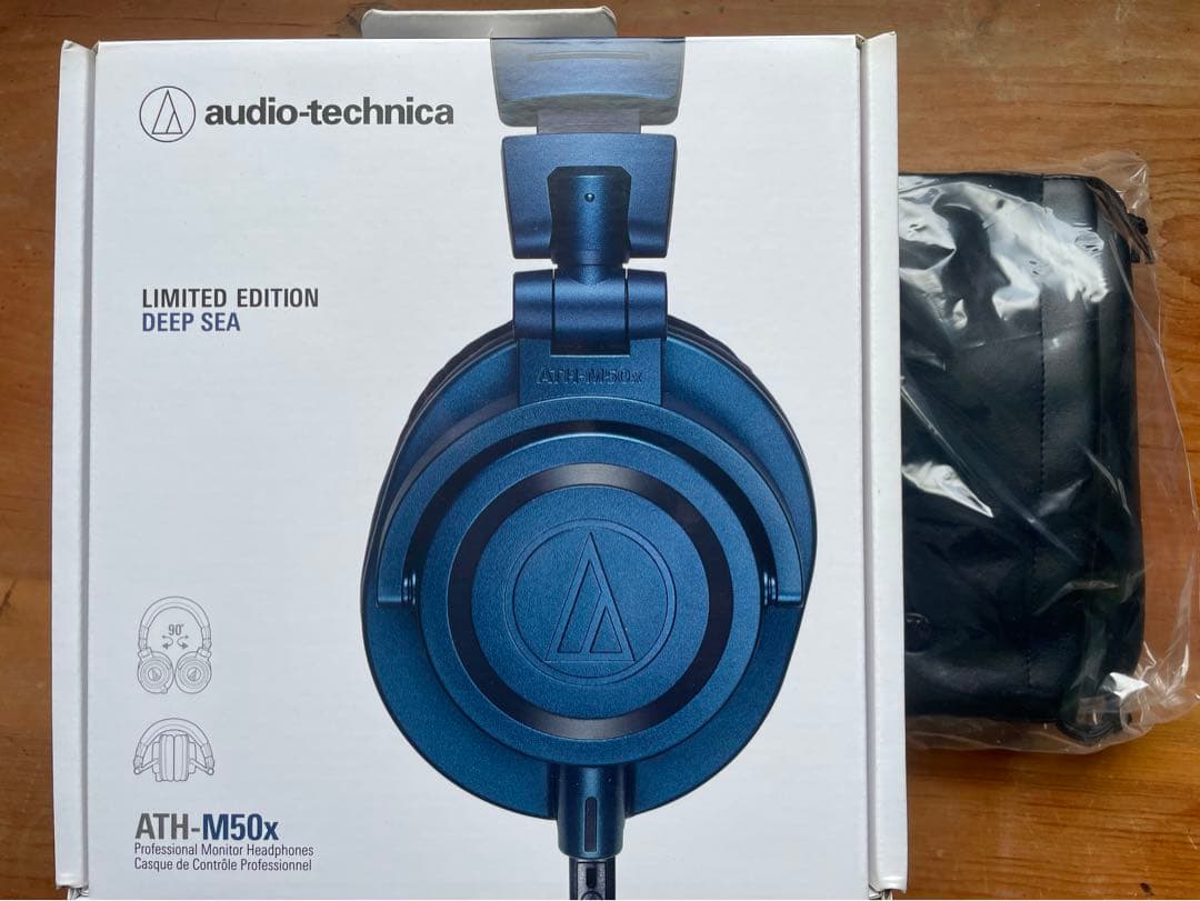 【限定モデル】ATH-M50x LIMITED EDITION DEEP SEA