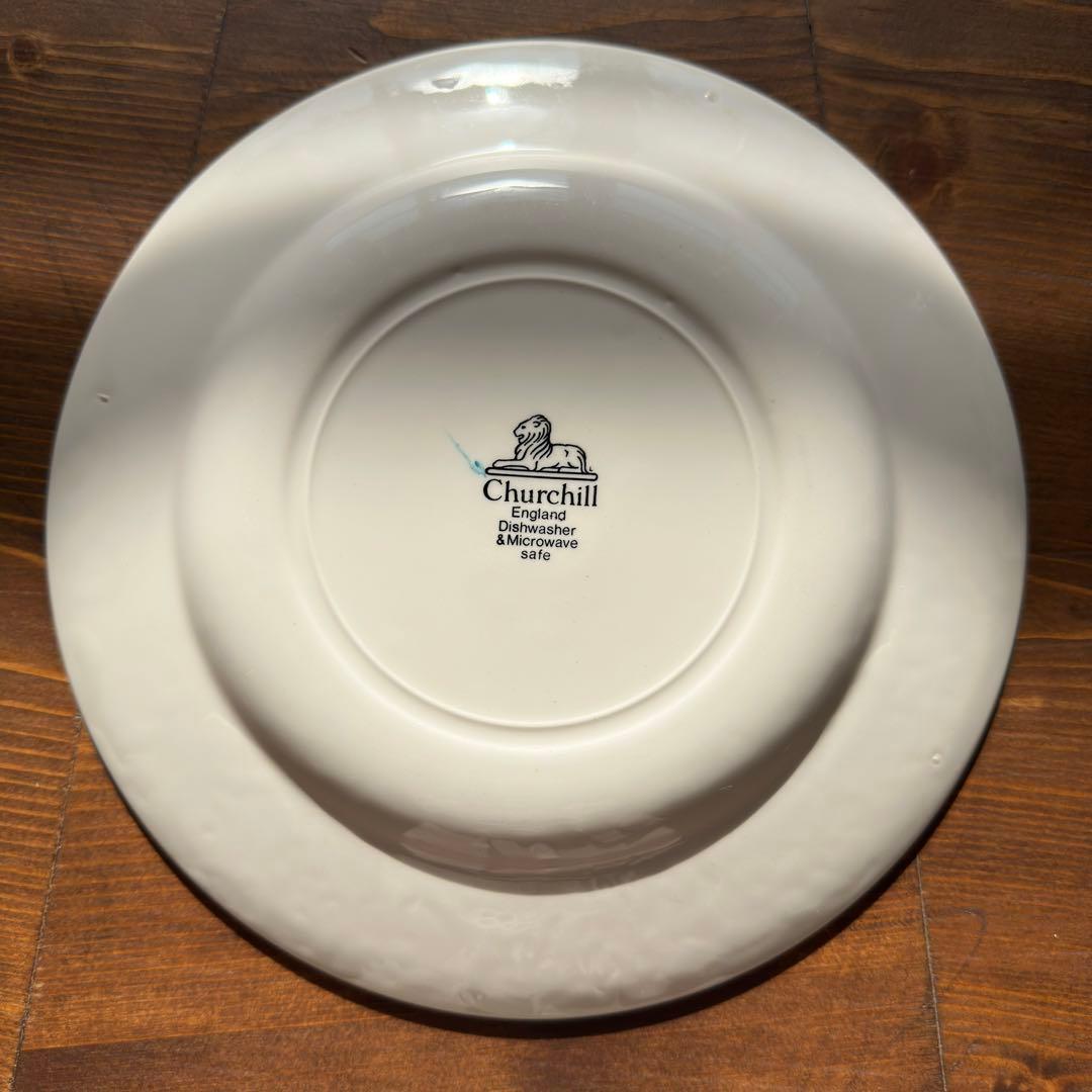 イギリス アンティーク 皿 チャーチル製