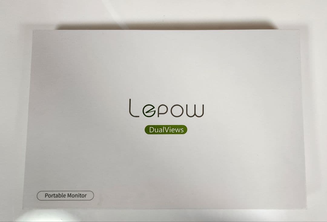 超軽量ポータブル2Kデュアルモニター