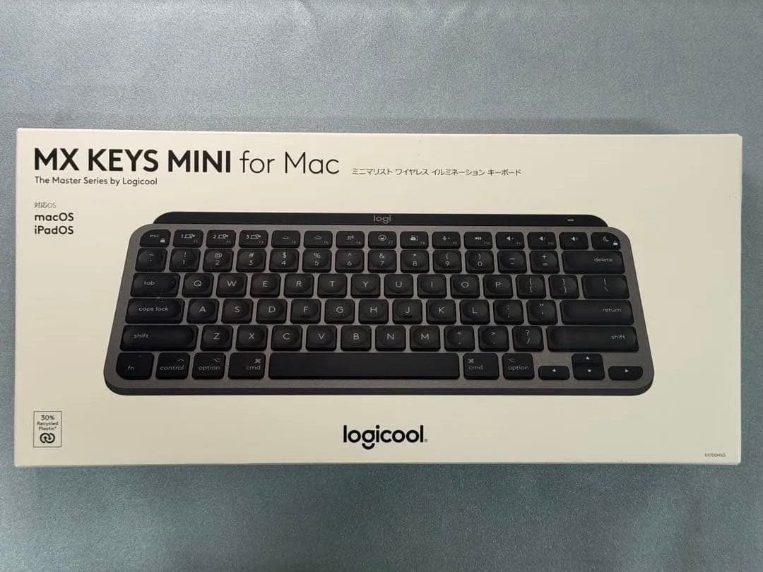 ロジクール MX KEYS mini for Mac ワイヤレス キーボード