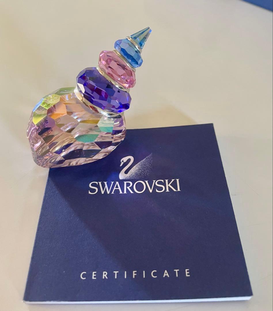 【希少・廃番品】スワロフスキー　Corunna Blue Violet