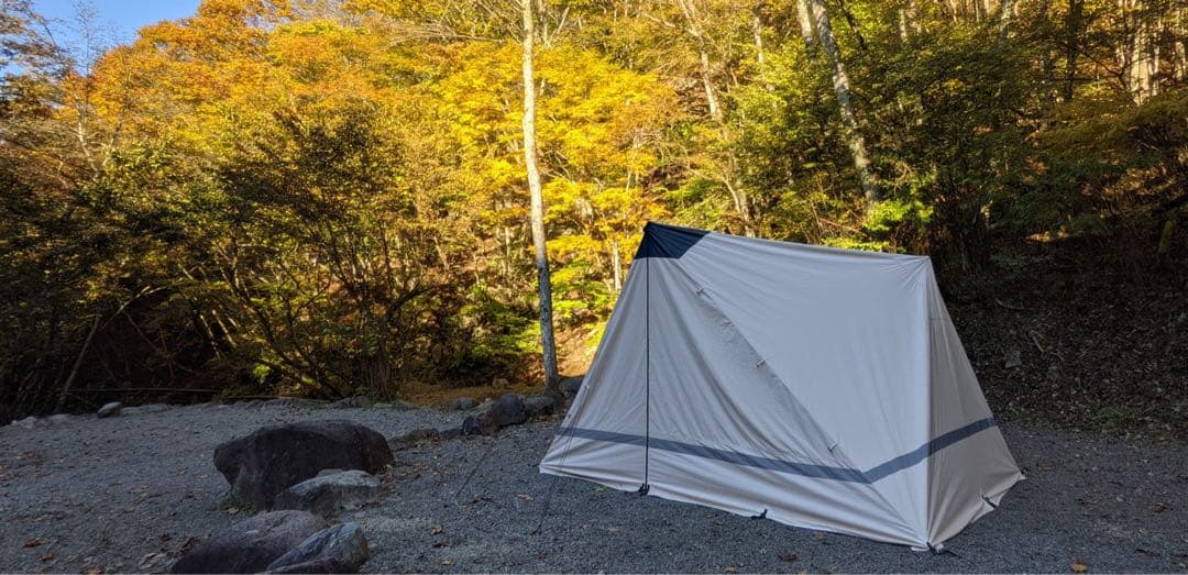 【試し貼り1回のみ】YOKA CABINテント_グランドシート、蚊帳、ポール付