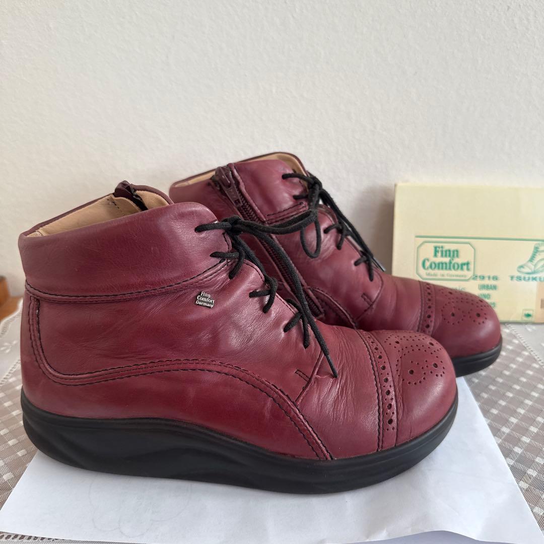 finncomfort フィンコンフォート ショートブーツ　TUKUBASN