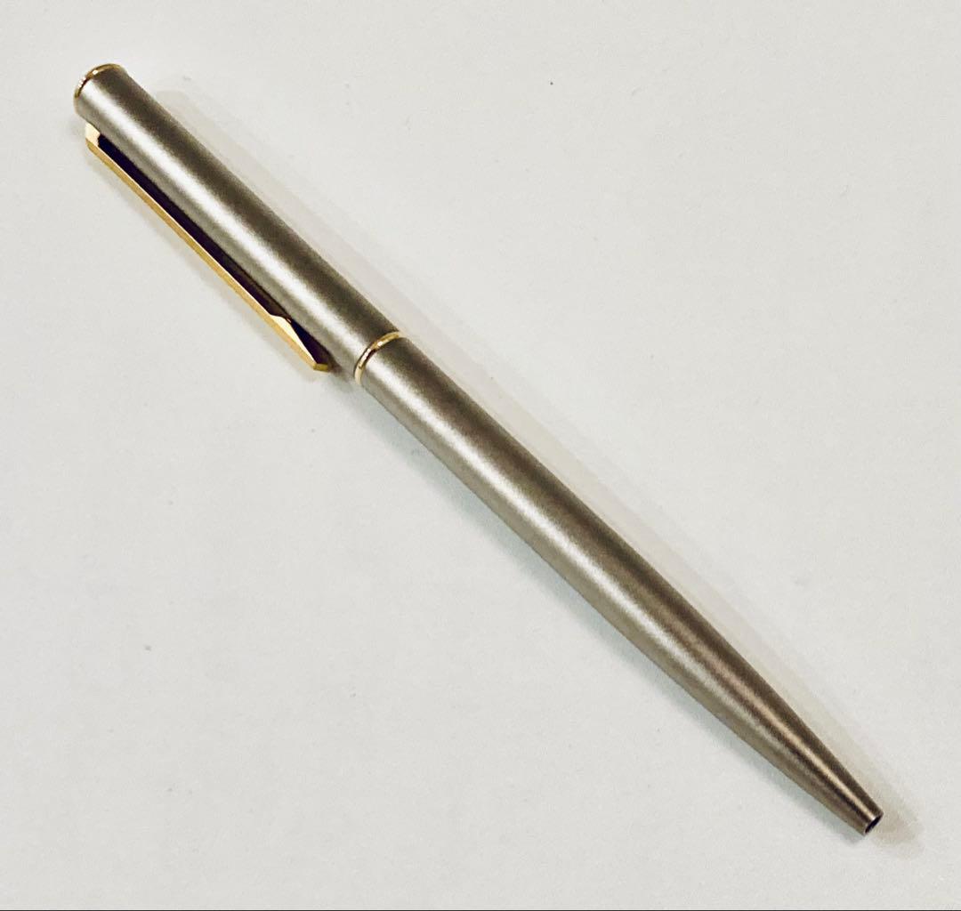 レア◆モンブラン高級ボールペン チタノ MONTBLANC チタン仕上1980s