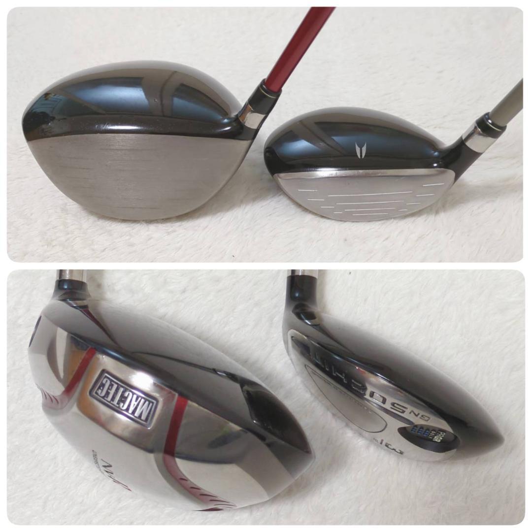 ゴルフクラブ　マックテック　ミズノ　他　メンズ ゴルフクラブセット 送料込み