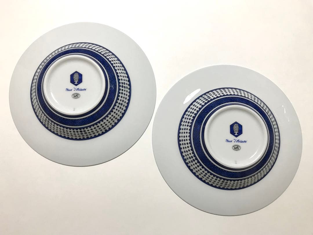 エルメス　ブルーダイユール　スーププレート　お皿Bleus d'Ailleurs