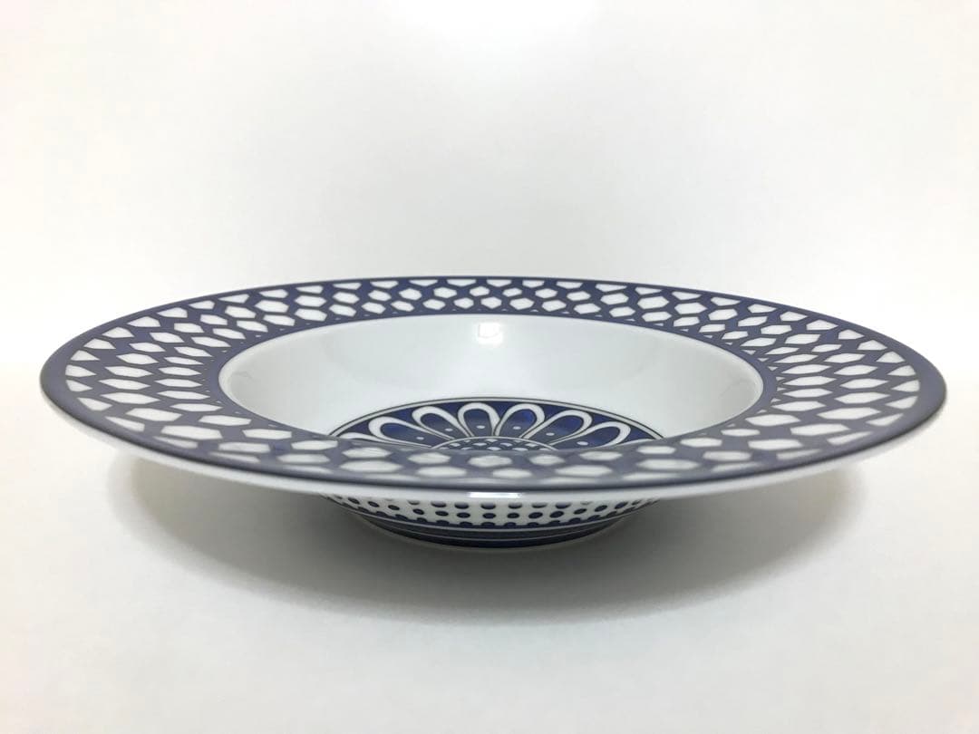 エルメス　ブルーダイユール　スーププレート　お皿Bleus d'Ailleurs