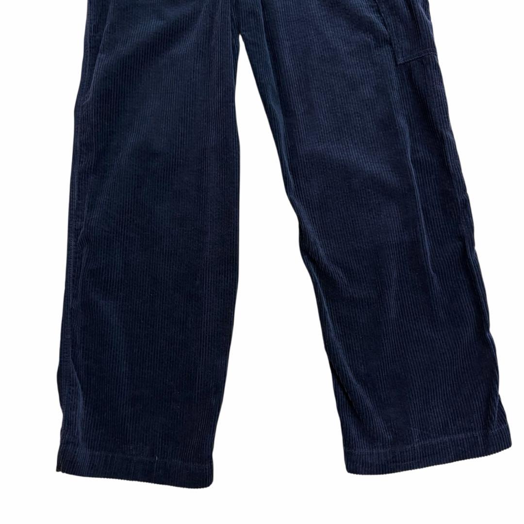 【セール】Schott コーデュロイ オーバーオール パンツ ブラック 黒　M