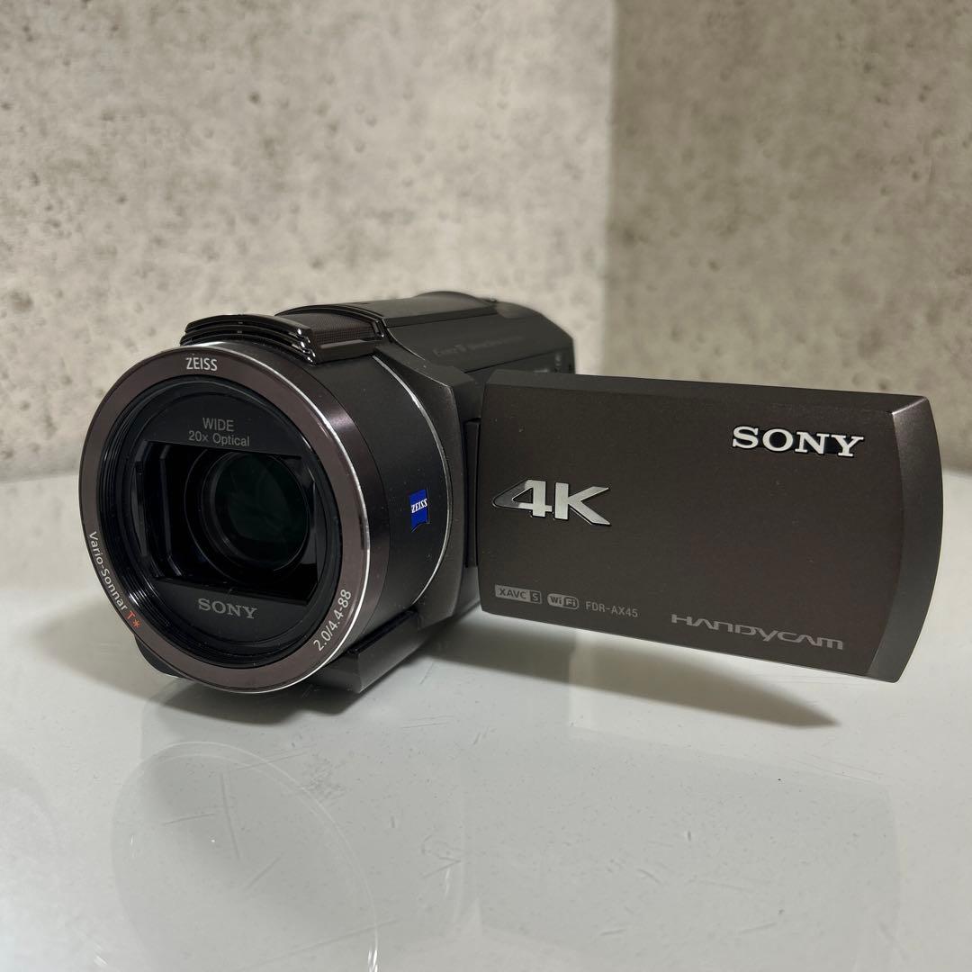 SONY FDR-AX45 4K ビデオカメラ本体　ハンディカム