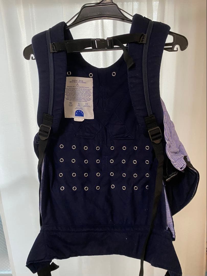 ウィーゴツイン　双子抱っこ紐　ネイビー