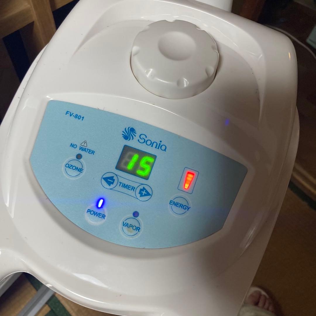 Sonia　デジタルフェイシャルスチーマー　FV-801