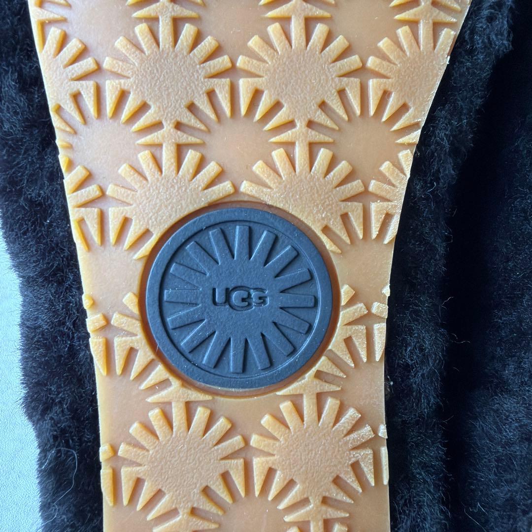 ⭐️未使用⭐️UGG アグ フラッフイヤー スライド サンダル 23cm ブラック