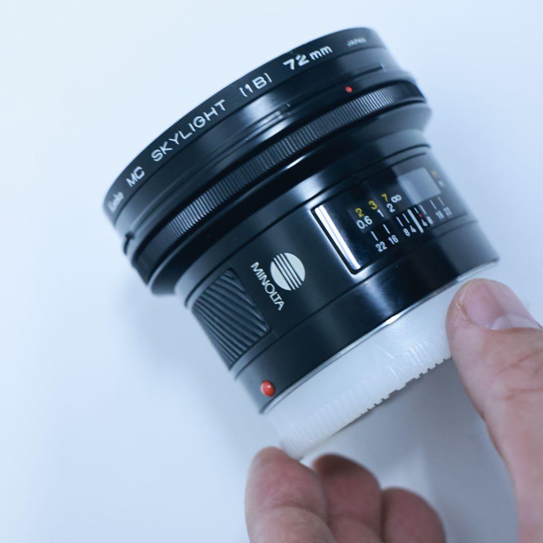 MINOLTA AF20mm F2.8 SONY αAマウント　単焦点レンズ