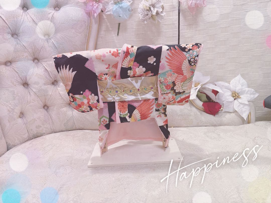 B465.pon2pan2☆犬オーダー3ウェイお着物☆犬お着物