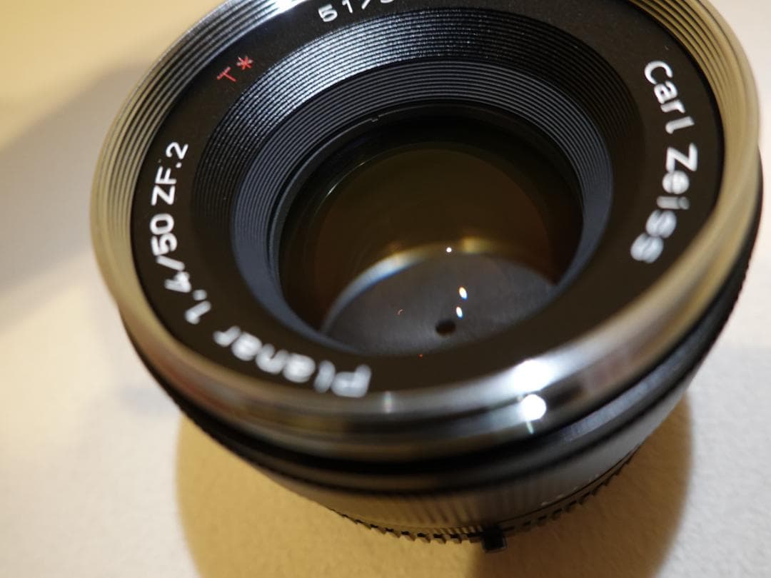 Planar T* 50mm F1.4 ZF.2（ニコンF用）&純正フィルター