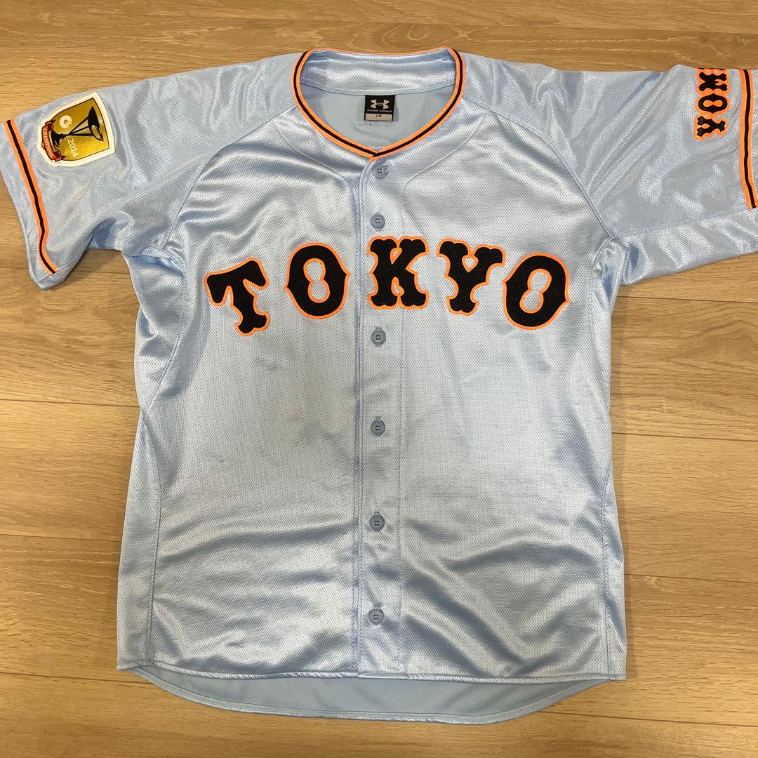 読売ジャイアンツ巨人　アンダーアーマービジターユニフォーム　亀井　プロコレ