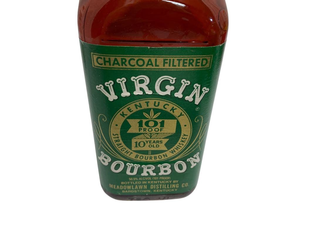 激レア終売品バーボンVirginヴァージンウイスキー１０年ケンタッキー新品未開封